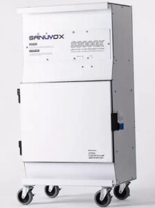 Sanuvox medical HEPA UV air sanitizer S300 GX-MED2 HEPA & UV Air Disinfection Unit